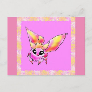 モモイロヤママユちゃん ポストカード