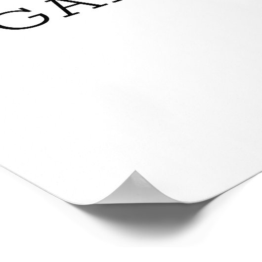 モモクサバーウォーターカラーフェアユタレテーマサイン ポスター (角)