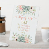 モモザの多肉植物 台座サイン (インサイチュ)