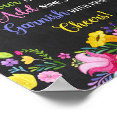 モモザバーフェスタベイビーシャワーサイン ポスター (角)