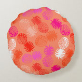 モモナハワイアン熱帯性パイナップル可逆 ラウンドクッション (裏面)