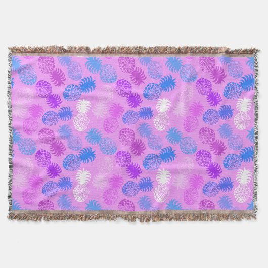 モモナハワイアン熱帯性パイナップル スローブランケット (正面)