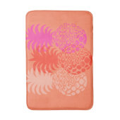 モモナパイナップルハワイアントロピカルパパヤ バスマット (正面縦)