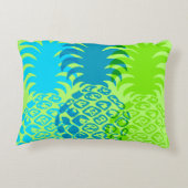 モモナパイナップルハワイアントロピカルリバーシブル アクセントクッション (裏面)