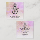 *～*モモハムサの月作り職人 スクエア名刺 (正面/裏面)