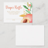 モモベビーシャワーおむつレッフルエンクロージャカード エンクロージャーカード (正面/裏面)