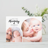 モモミー写真コラージュ | 母の日 シーズンカード (スタンド正面)