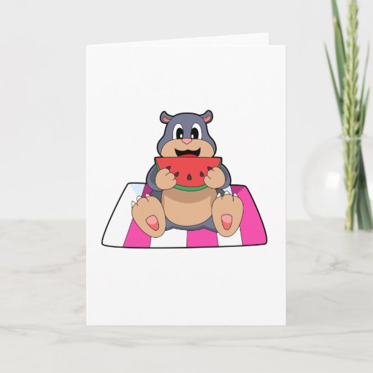 モモンガとスイカ.PNG カード (正面)