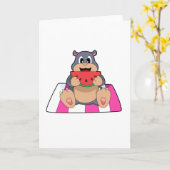 モモンガとスイカ.PNG カード (黄色い花)