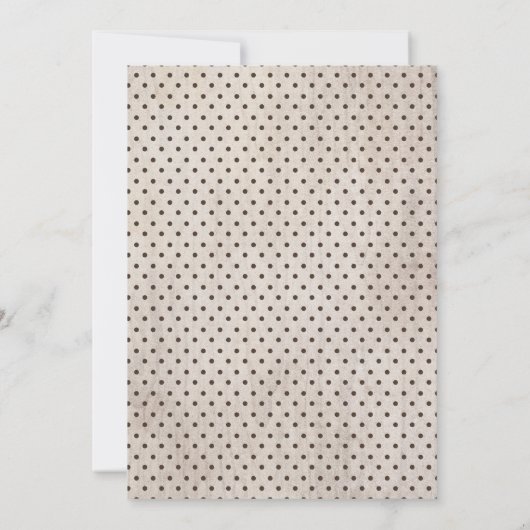 モモ及び赤面のカボチャベビーシャワーの招待状の上品 招待状 (裏面)