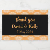 モモ結婚モ スパークリングワインラベル (シングルラベル)