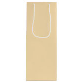 モモ色のワインのギフトバッグ ワインギフトバッグ (正面)