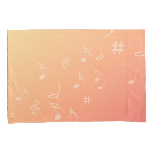 モモ音楽 枕カバー (正面右)