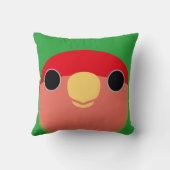 モモ顔の仲の良い恋人同士 クッション (裏面)