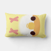 モモ顔の仲の良い恋人同士(Creamino) ランバークッション (裏面)