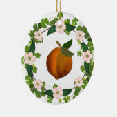 モモ セラミックオーナメント (右)