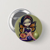 "モモ、プラム、ナシ"ボタン 缶バッジ (正面&裏面)