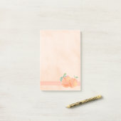 モモ ポストイット (デスク上)