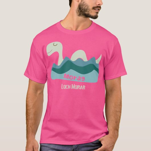 モラグ湖の怪物 Tシャツ (正面)