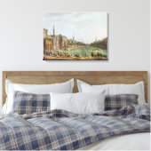 モラド・ビーの広場とグランドカイロ キャンバスプリント (インサイチュ (寝室))