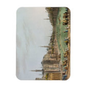 モラド・ビーの広場とグランドカイロ マグネット (縦)