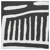 モラバード – 白黒21x21 ファブリック (クローズアップ)