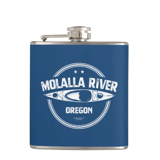 モラリバーオレゴンカヤック フラスク (正面)