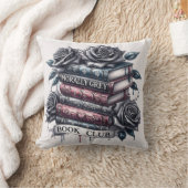 モラリーグレーダークロマンスブックッシュ装飾用クッション クッション (ブランケット)
