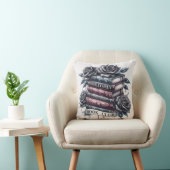 モラリーグレーダークロマンスブックッシュ装飾用クッション クッション (椅子)