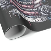 モラリーグレーブッククラブラッピングギフト紙 ラッピングペーパー (ロールコーナー)