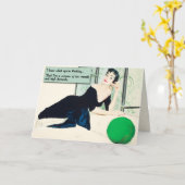 モラルが低おもしろいい[グリーティングカード] カード (黄色い花)