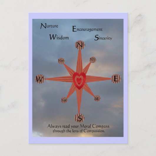 モラルコンパス ポストカード (正面)