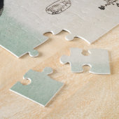 モラル伝統的コー日本のドを持つヴィンテージ ジグソーパズル (側面)