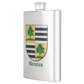モラレスヘラルディックシールド フラスク (左)
