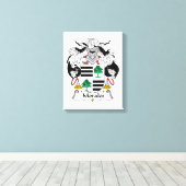 モラレス家紋 キャンバスプリント (インサイチュ (ウッドフロア))