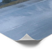 モラン山の反射 ポスター (角)