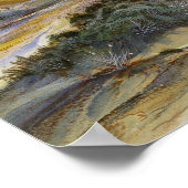 モラン – エクセルシオールゲーサーイエローストーンパーク ポスター (角)