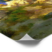 モラン – グランドキャニオンと虹 ポスター (角)