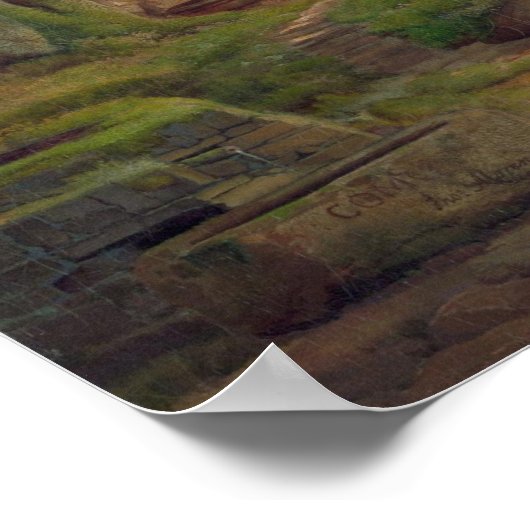 モラン – コモ湖 ポスター (角)