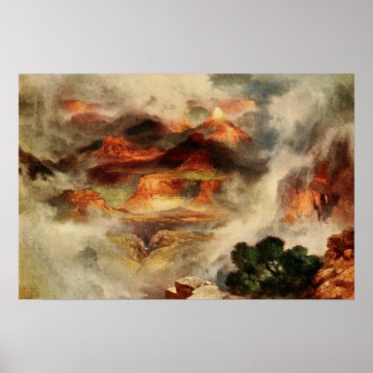 モラン – ザイエローストーン公園 ポスター (正面)