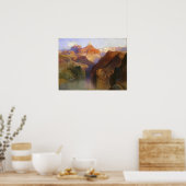 モラン – ゾロアスターピーク1918 ポスター (キッチン)