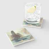 モラン、1872年、タワー滝より上流にて ストーンコースター (横)