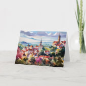 モラヴィア村 カード (正面)