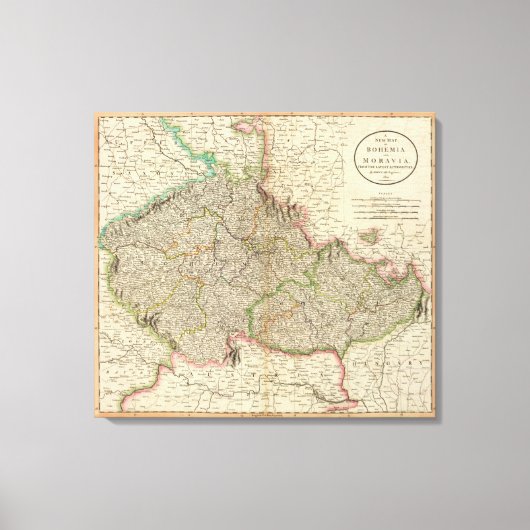 モラヴィア・ボヘミア キャンバスプリント (正面)