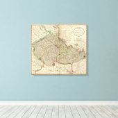 モラヴィア・ボヘミア キャンバスプリント (インサイチュ (ウッドフロア))