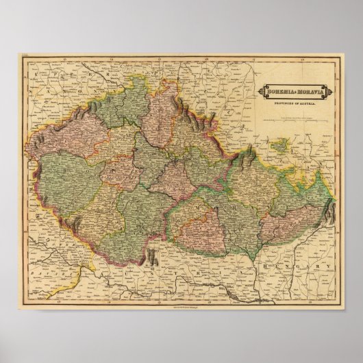 モラヴィア・ボヘミア ポスター (正面)