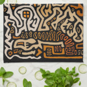 モラ・スピリット・ソウル・ダンス キッチンタオル (折り畳み)