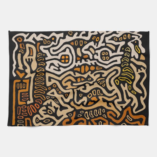 モラ・スピリット・ソウル・ダンス キッチンタオル (横)