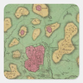 モリアまたはエルサレムの地 スクエアシール (正面)