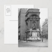 モリエールの泉， 1844 ポストカード (正面/裏面)